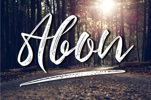Abon: A Handwritten Font That Elevates Your Brand