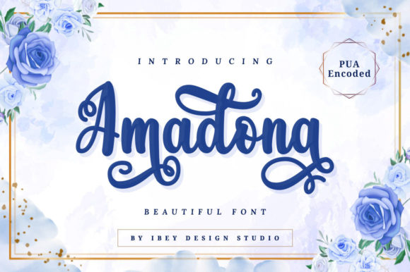 Amadona Typeface: A Simple Font That Elevates Brand Design