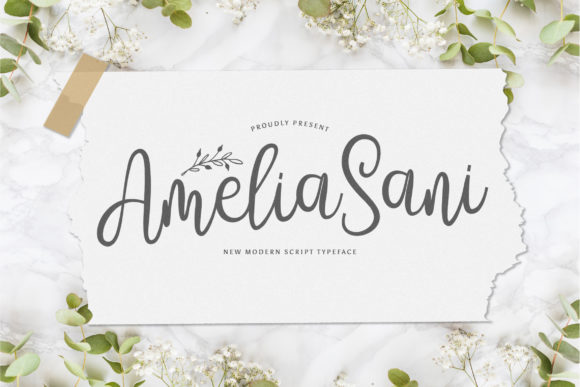 Amelia Sani: A Handwritten Font That Elevates Brand Content