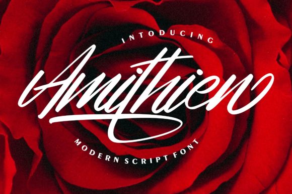 Amithien Font: A Stylish Touch for Small Business Branding