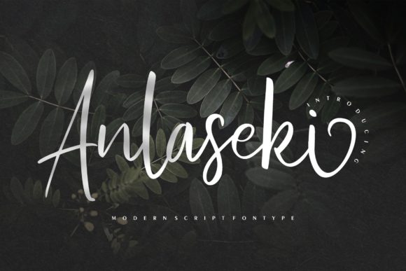 Anlaseki: A Handwritten Font That Brings Craft to Life