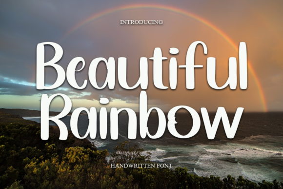Beautiful Rainbow Font Brings Handwritten Charm to Web Design