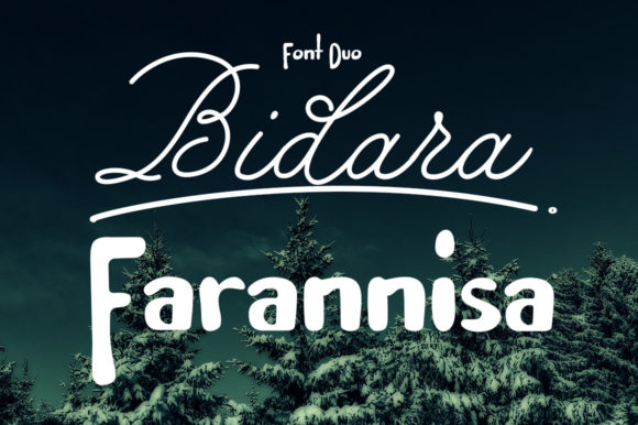 Bidara Farannisa Font: A Playful Typeface for Digital Branding
