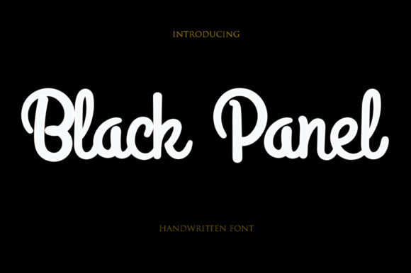 Black Panel Font Review: A Chalkboard-Ready Script for Authentic Branding