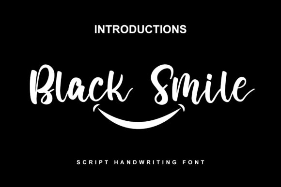 Black Smile Font: A Whimsical Typeface for Digital Design