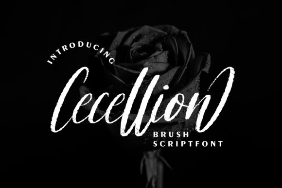 Cecellion: A Handwritten Typeface for Editorial Elegance