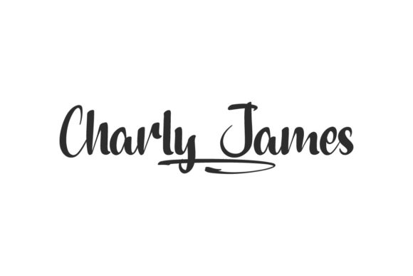 Charly James: A Handwritten Typeface for Modern Web Design