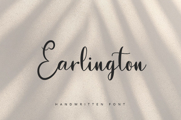 Earlington: A Handwritten Typeface for Editorial Design