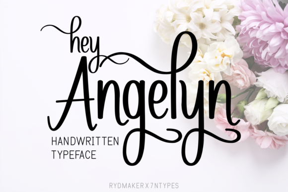 Hey Angelyn Font: A Stylish Typeface for Modern Web Design