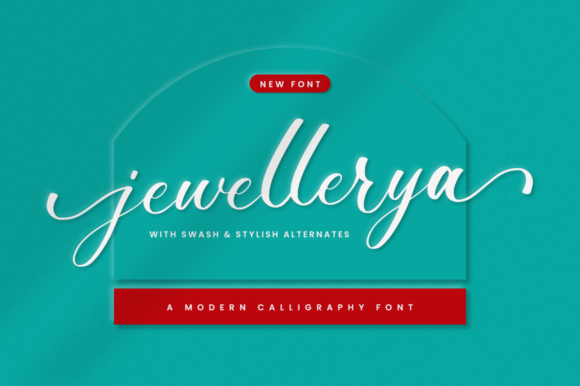 Jewellerya: A Handwritten Font for Elegant Design