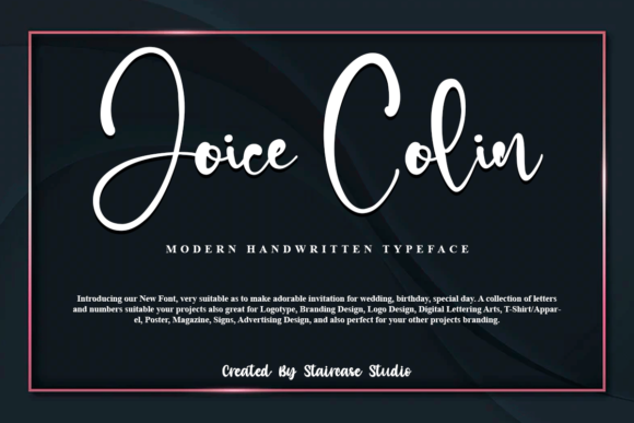 Joice Colin Font: A Designer’s Take on Elegance in Branding