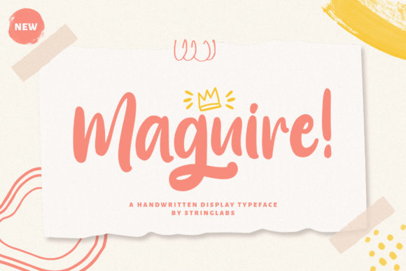 Maguire Font: A Handwritten Typeface That Elevates Brand Identity