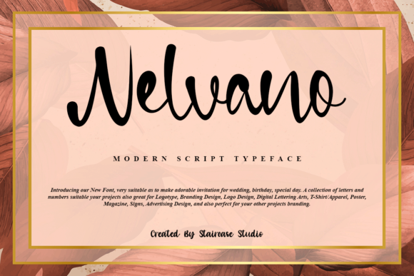 Nelvano: The Handwritten Font That Elevates Brand Identity