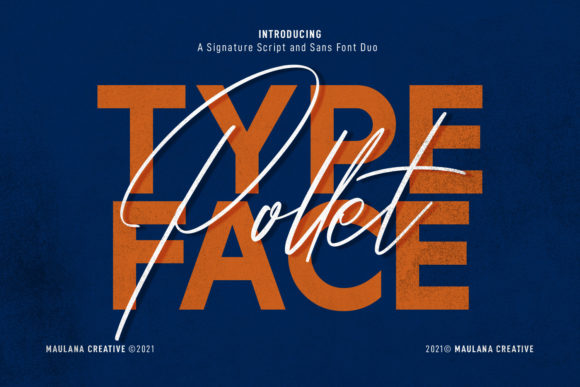Pollet Signature: A Versatile Typeface for Creative Branding