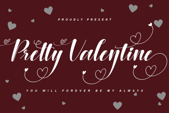 Pretty Valentine Font: Elegance for Editorial Design