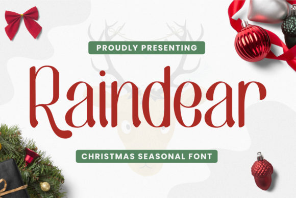 Raindear: A Handwritten Typeface That Elevates Digital Design