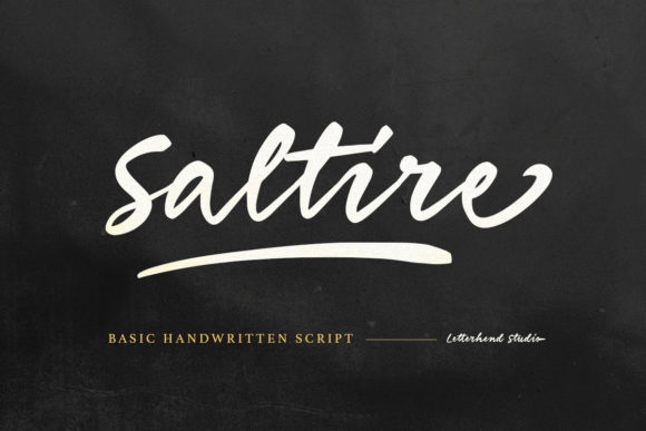 Saltire Font Review: A Modern Script That Elevates Branding