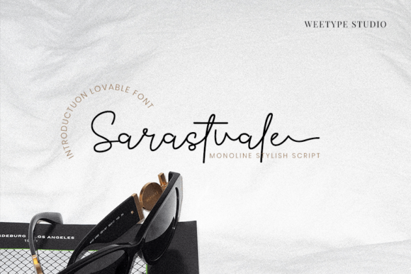 Sarastvale: A Premium Script Font for Stronger Brand Visuals