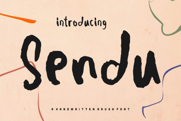 Sendu Font: Elevate Your Brand with Modern Handwritten Typography