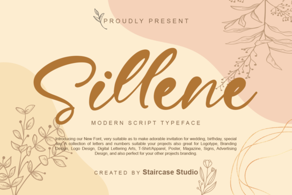 Sillene: A Classy Script Font for Modern Branding