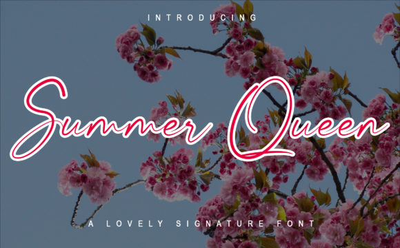 Summer Queen Font: A Modern Touch for Your Brand