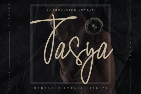 Tasya: A Handwritten Typeface That Elevates Editorial Design