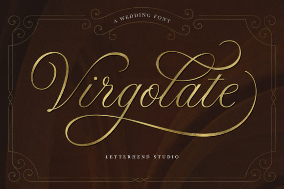 Virgolate Font: A Playful Script for Polished Branding