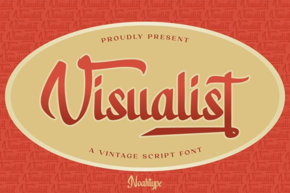 Visualist Font: A Handwritten Typeface for Charming Craft Projects
