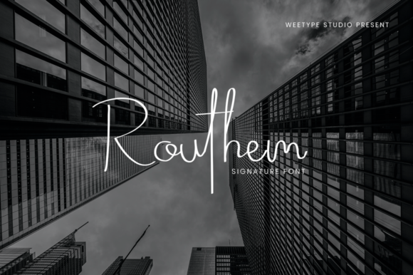 Why Routhem Font Makes Branding Feel More Sophisticated