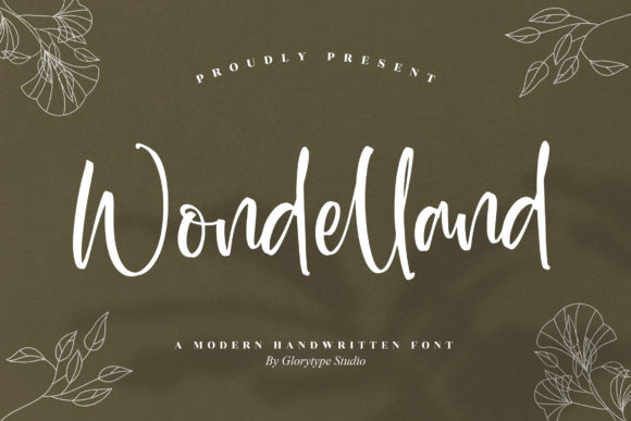 Wondelland Font: A Modern Handwritten Typeface for Editorial Design